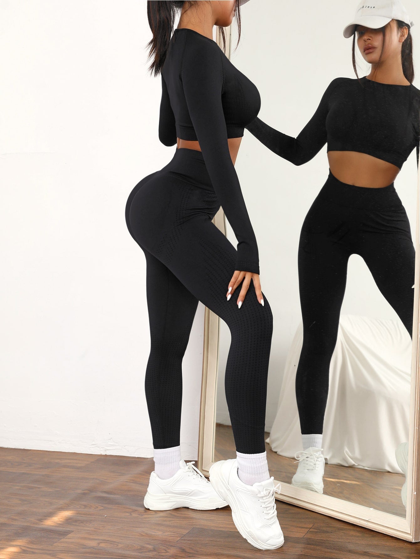 Yoga Basic High-Stretch Seamless Women'S Sports Suit