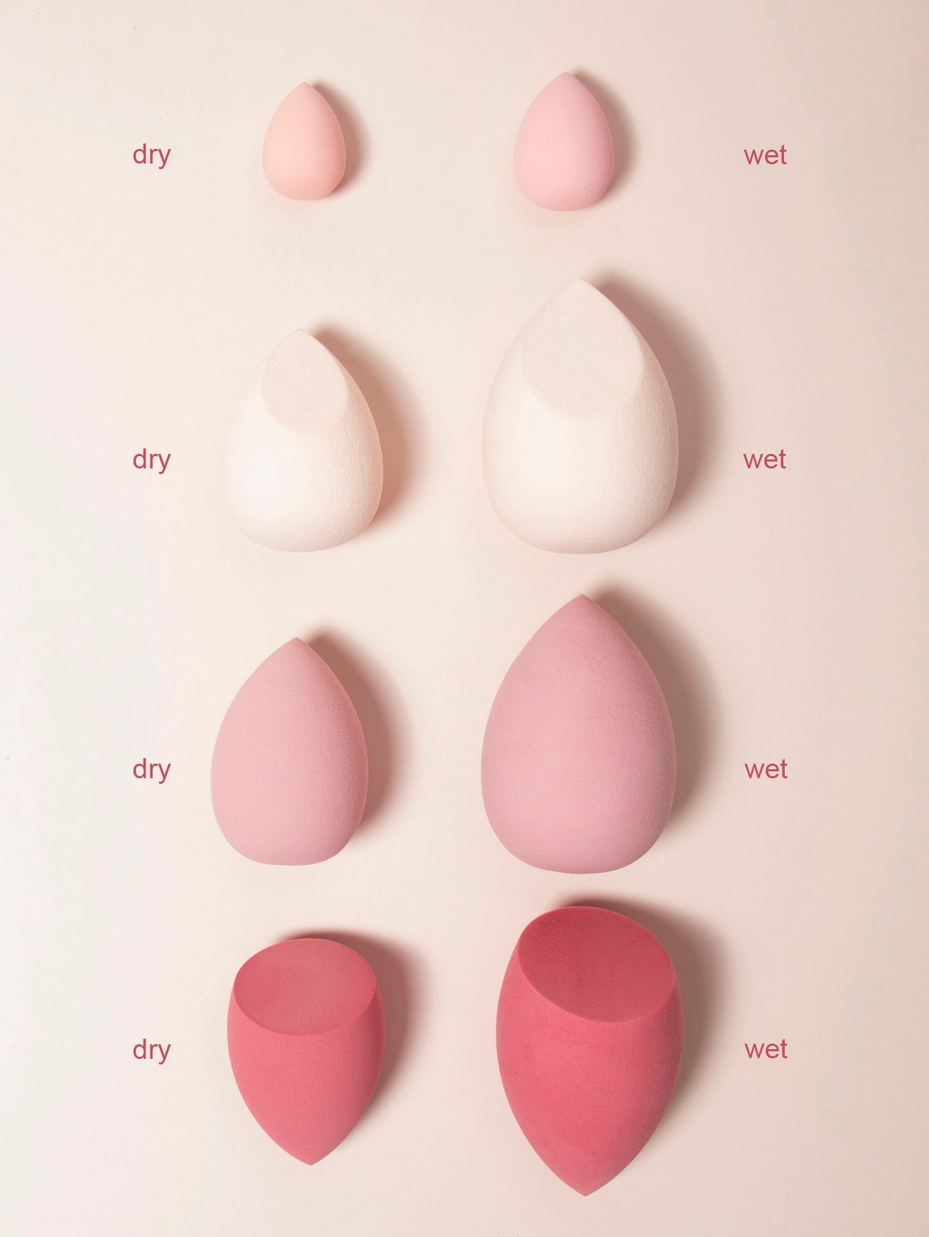 7 Pcs Soft & Gradient Makeup Sponge Set - Perfect for Foundation & Beauty Blending Black Friday