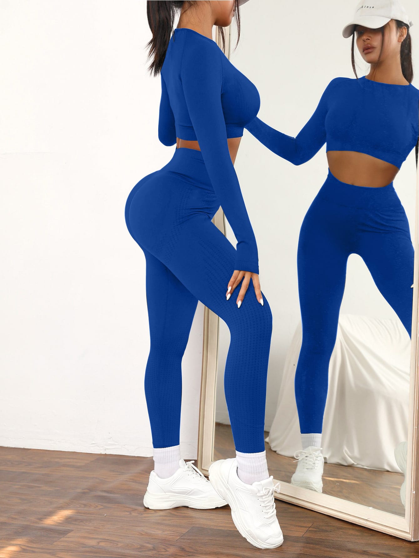 Yoga Basic High-Stretch Seamless Women'S Sports Suit