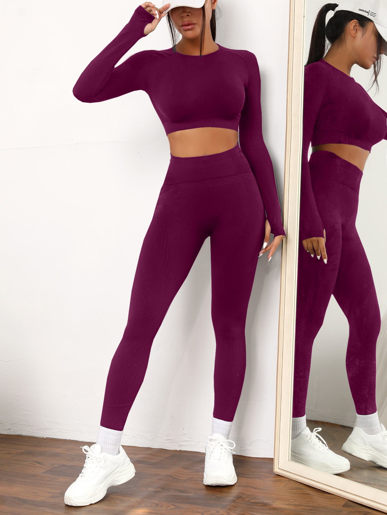 Yoga Basic High-Stretch Seamless Women'S Sports Suit