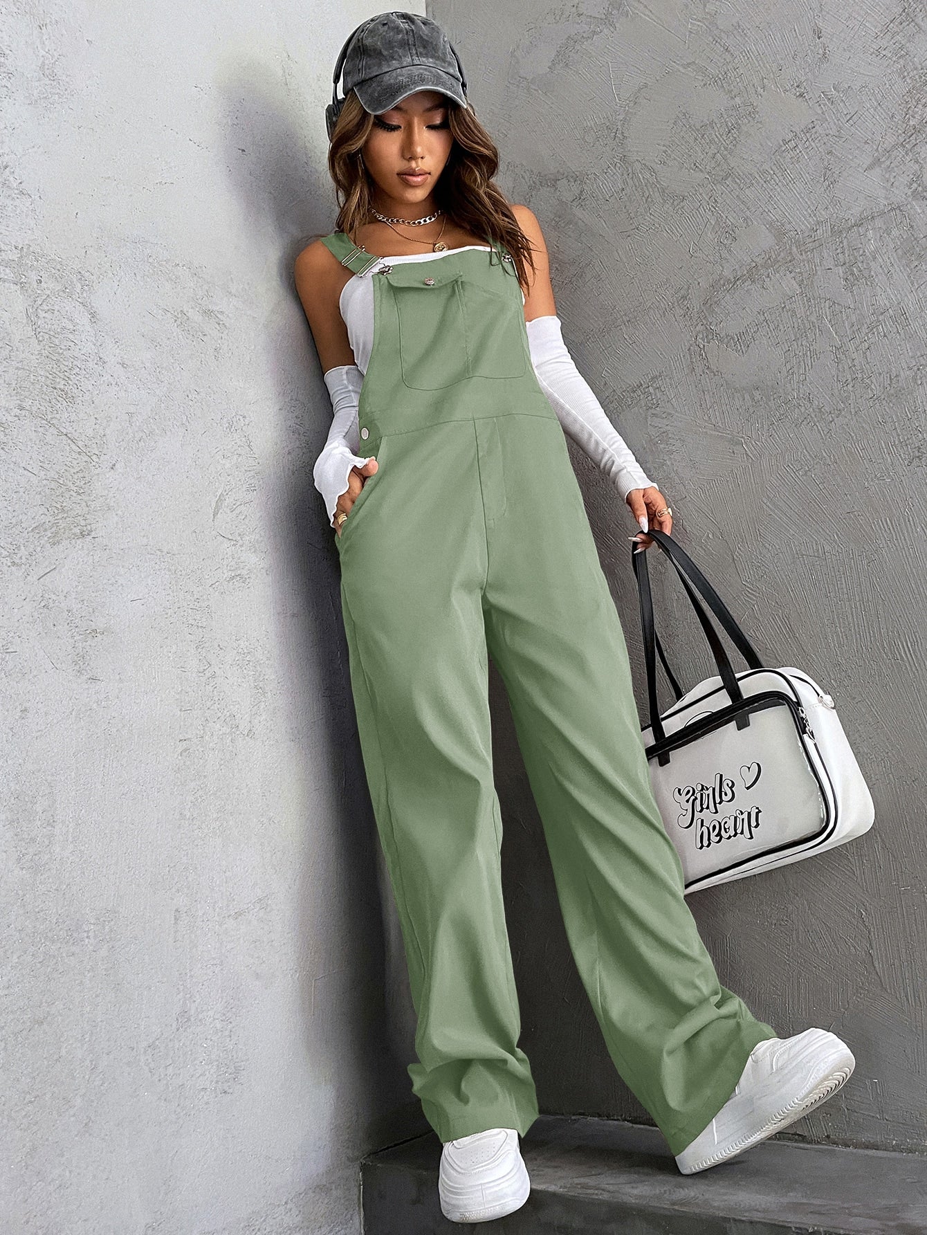 Coolane 1pc Flap Pocket Overalls