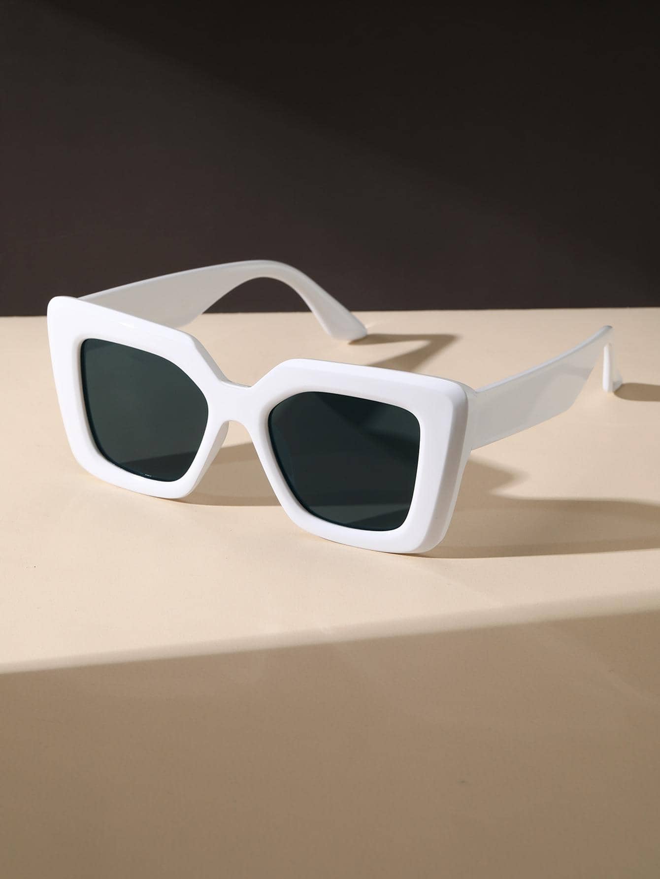 Geometric Frame Sunglasses Big Sunglasses Summer Beach Accessories