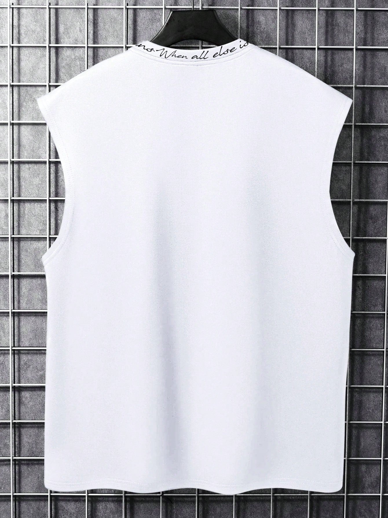 Manfinity Homme Men Letter Graphic Tank Top