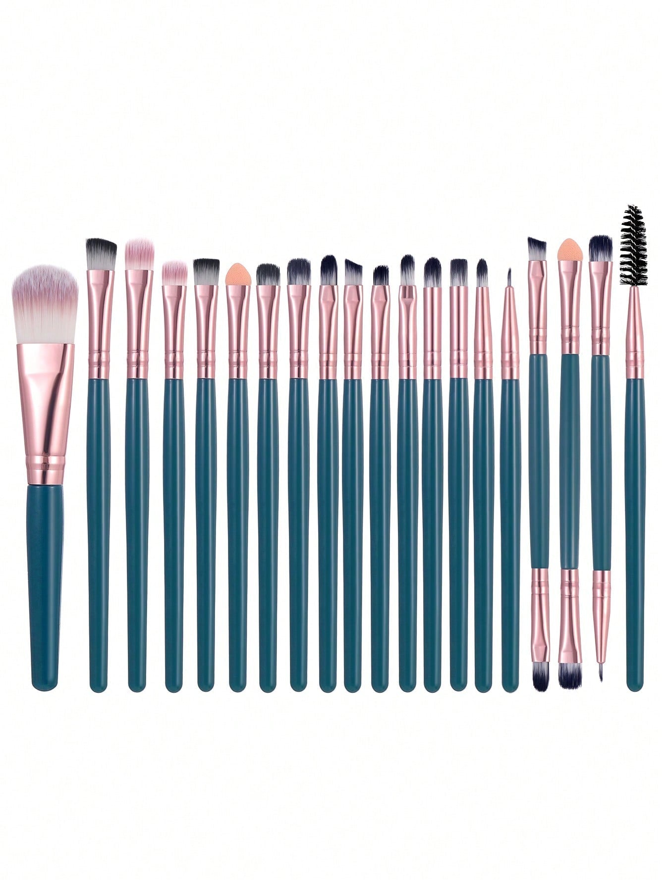 20Pcs Makeup Brush Sets Premium Synthetic Hair Eyeshadow Blending Brush Sets Cosmetics Tools Makeup Brushes Makeup Brushes Set Black Friday