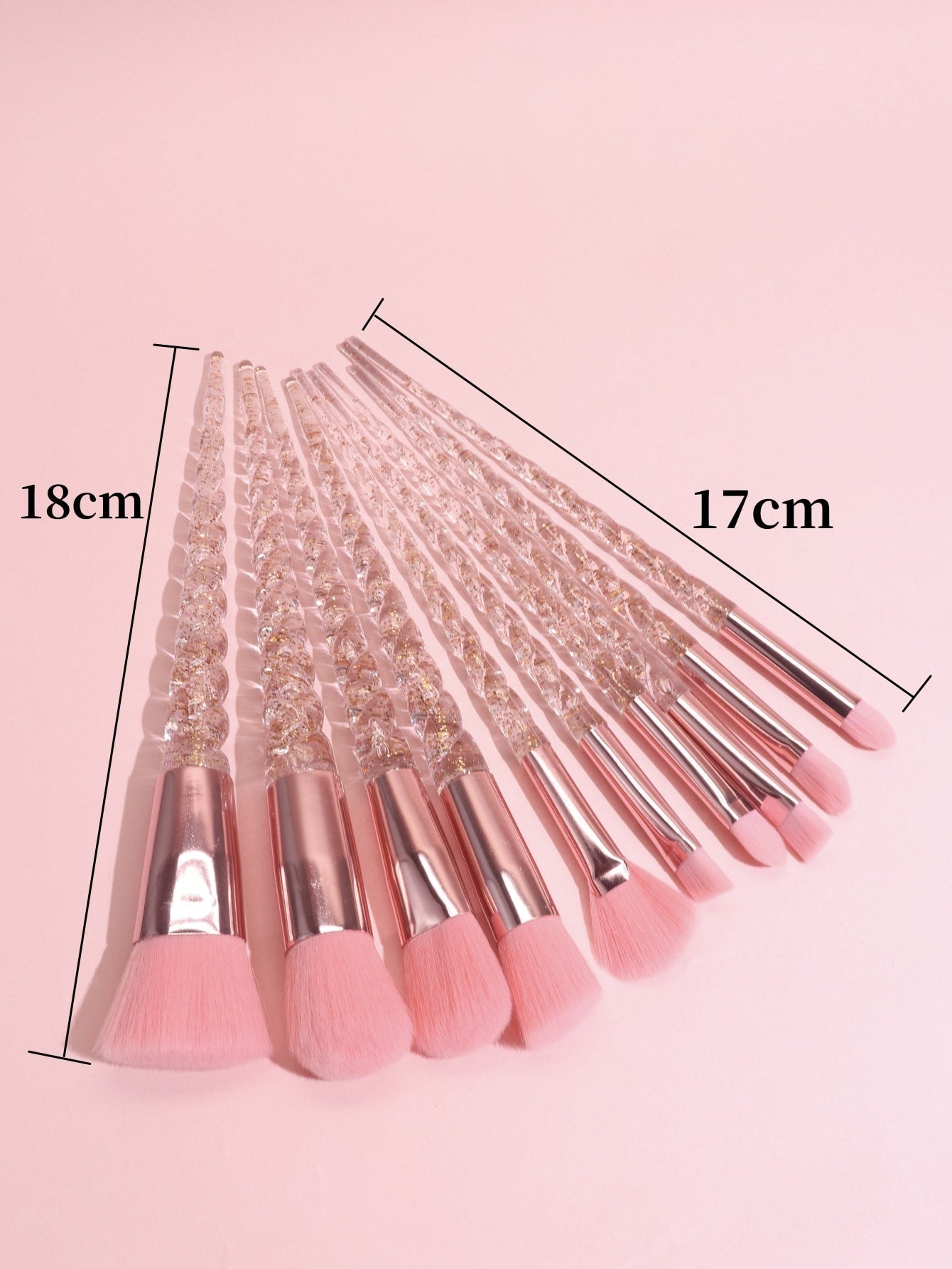 10Pcs Professional Makeup Brush Set, Soft Blush Brush, Powder Brush, Pink Eye Brush, Full Kit Of Beauty Tools Makeup Brushes Set, Black Friday