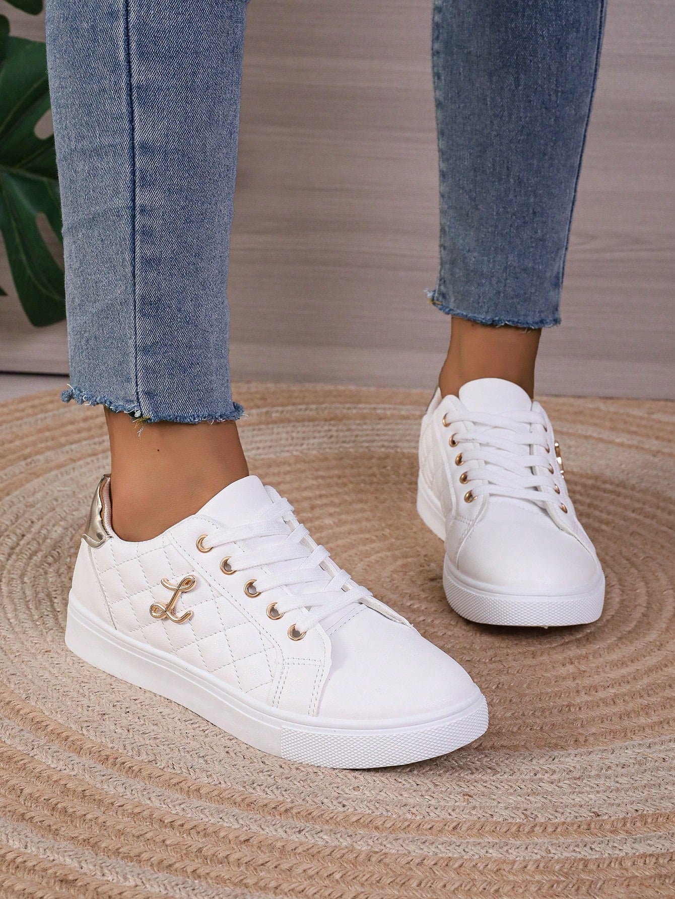 New Spring Autumn Lace-up Women's Sports Shoes, Casual Fashionable Classic Sneakers For Students