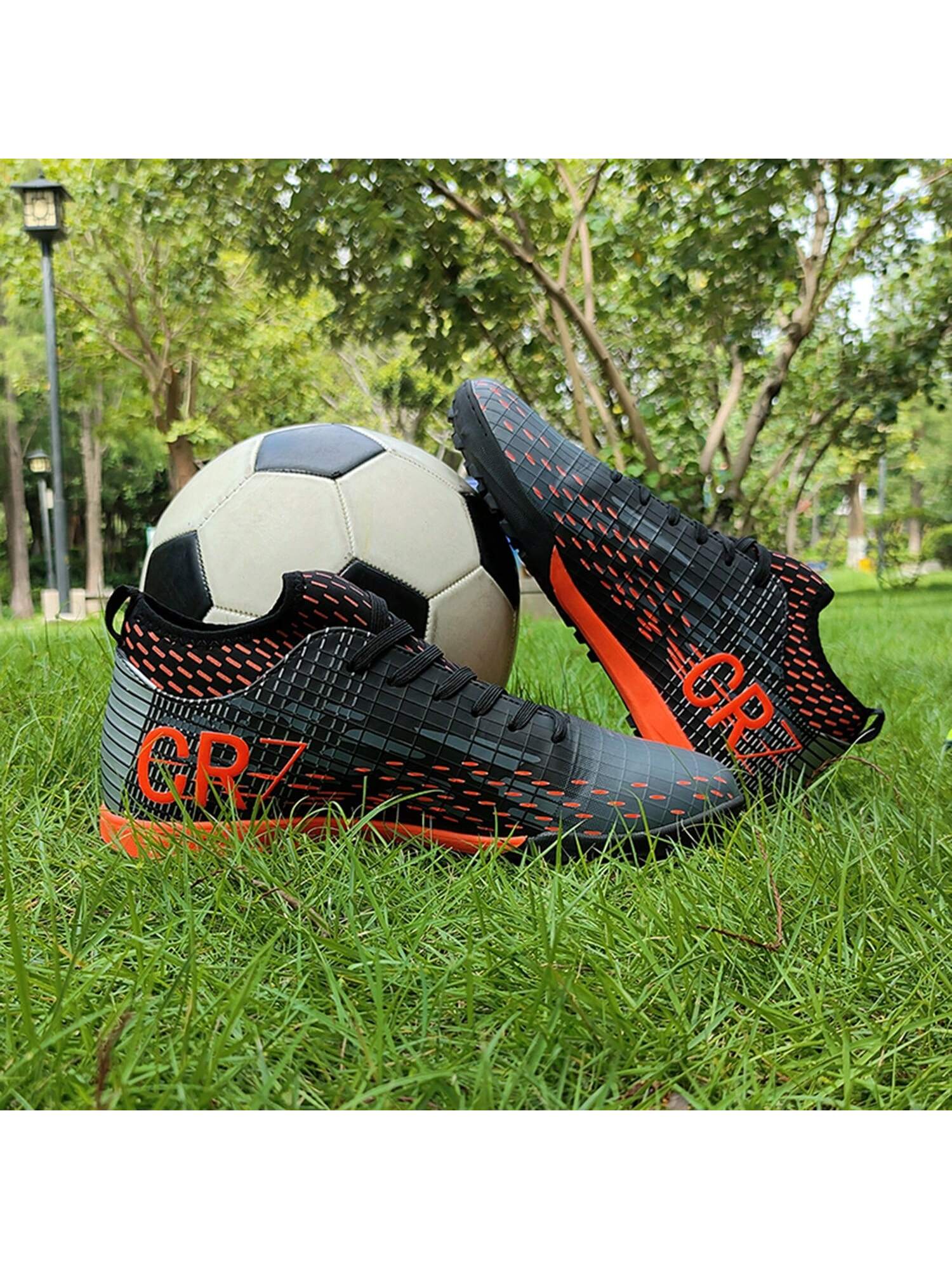 Unisex Professional Soccer Shoes For Youth And Adults, Suitable For Ag, Indoor Court, With Rubber Sole And Low Cut, Available In Sizes 35-44