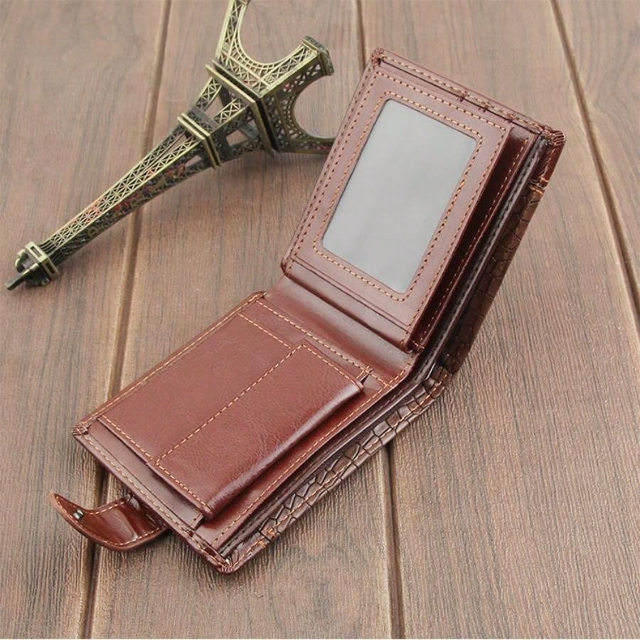 Short Multi-functional Buckle Design Fashionable Wallet For Business, High-end