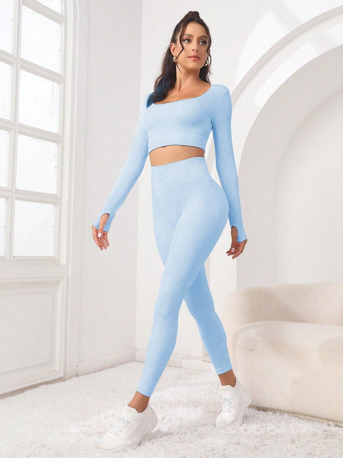 Seamless, High Elasticity Sports Set