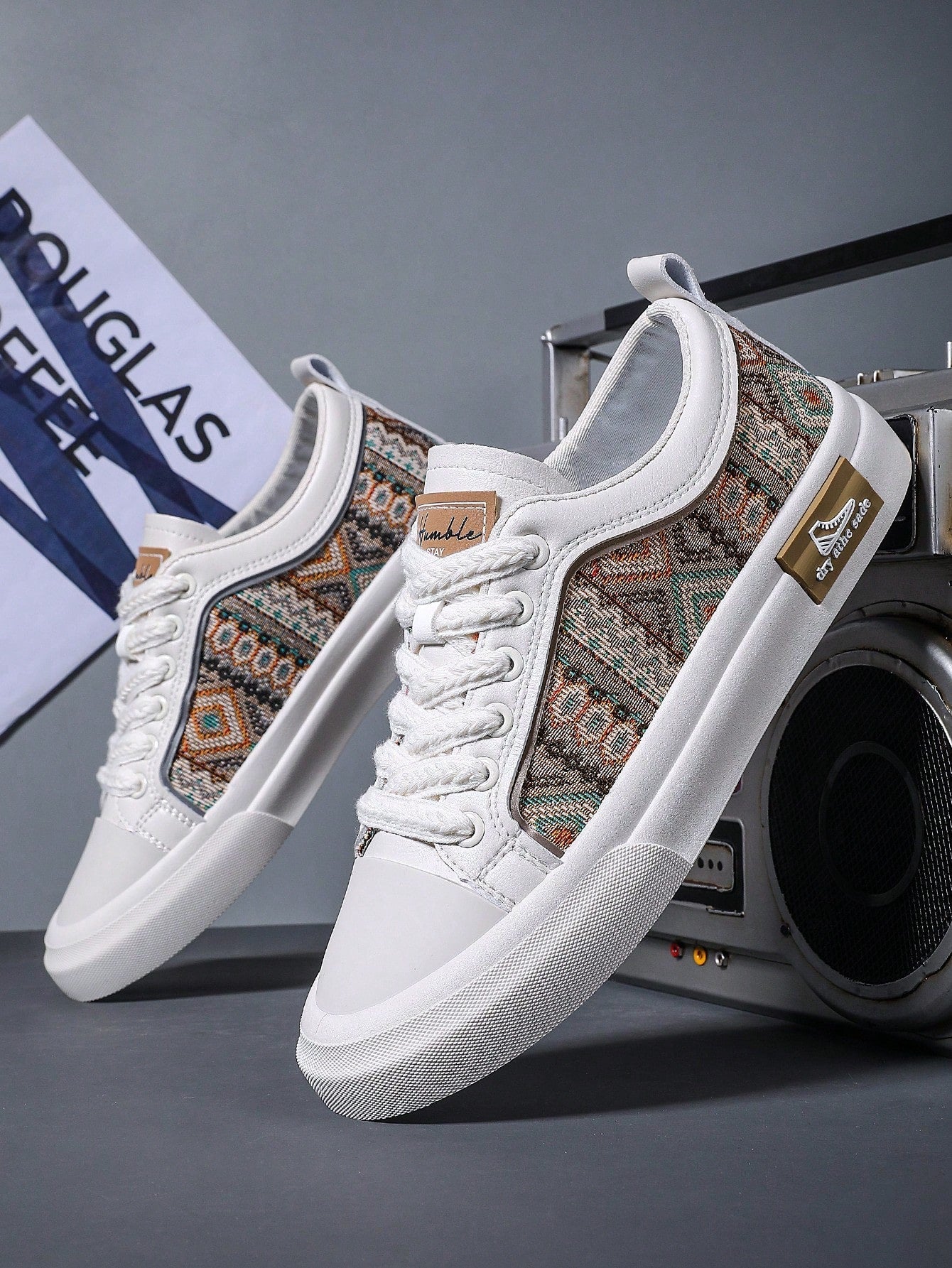 Men's Summer Canvas Sneakers, Breathable Casual Shoes