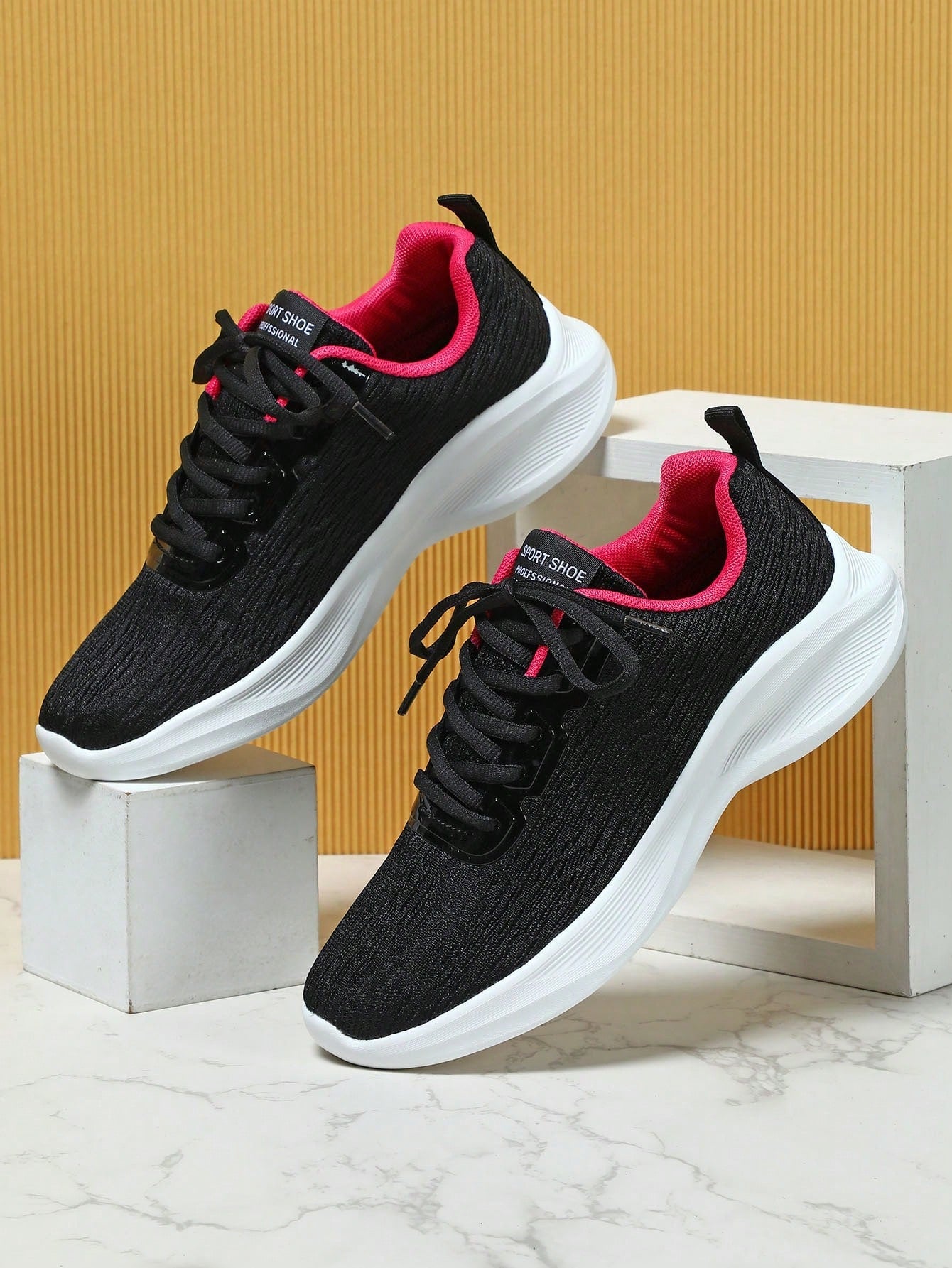 Women's Sports Shoes, 2024 New Arrival, Elastic, Casual, Low-Cut, Wide Fit