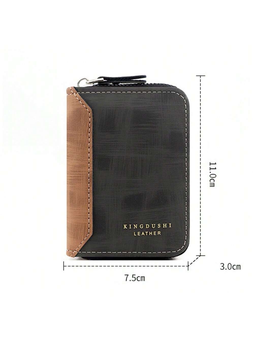 New Fashion Anti-theft Organ Wallet Card Holder Bag Men's Card  Clip Card Bag Multifunctional Zipper Small Wallet Driver's License Bag Men's Short Wallet Credit Card Holder Money Clips Bag ID Card Holder Multi Purse Card Case Men's Wallet