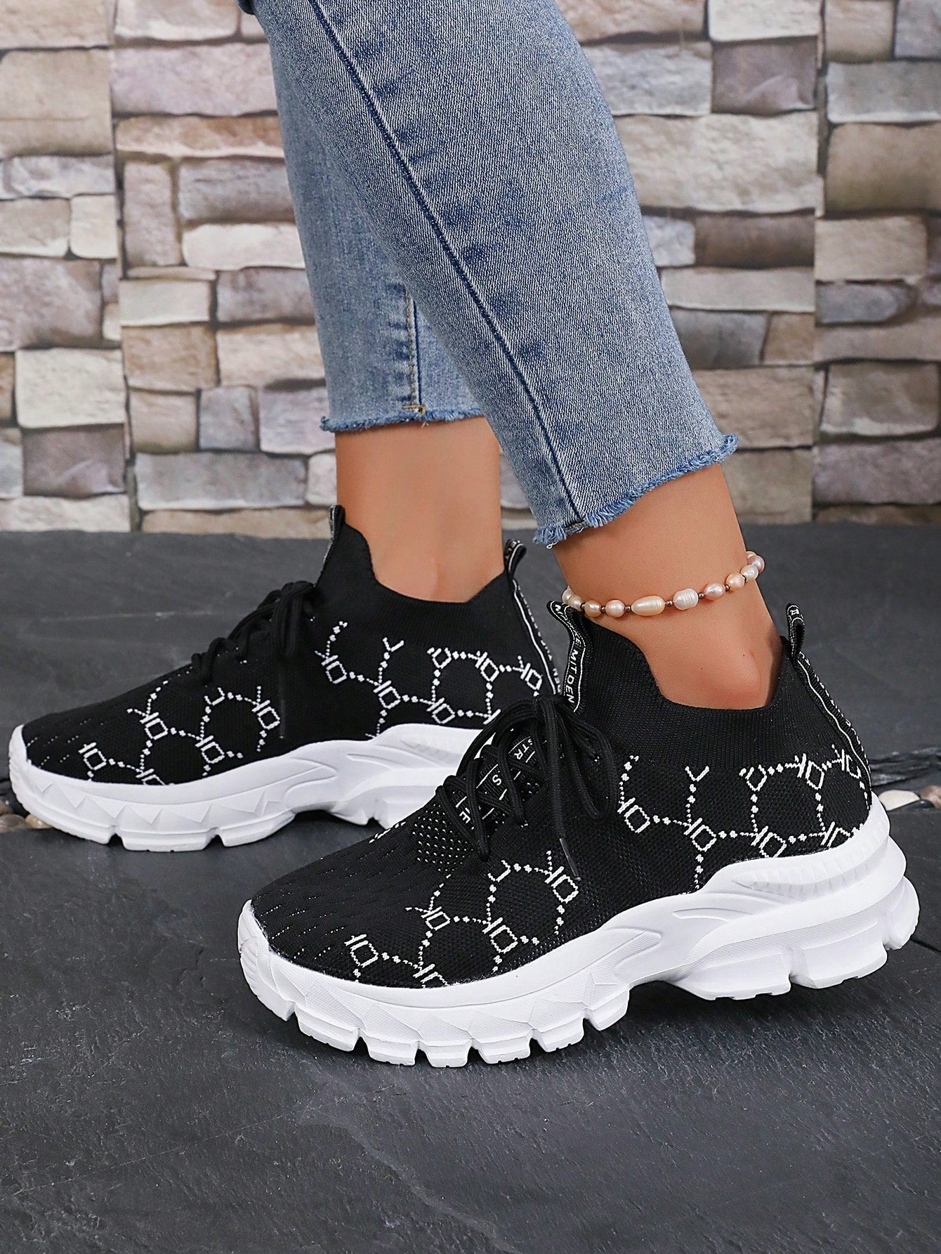 Women's Sports Shoes, Stylish Breathable Running Shoes, Versatile Casual Sneakers