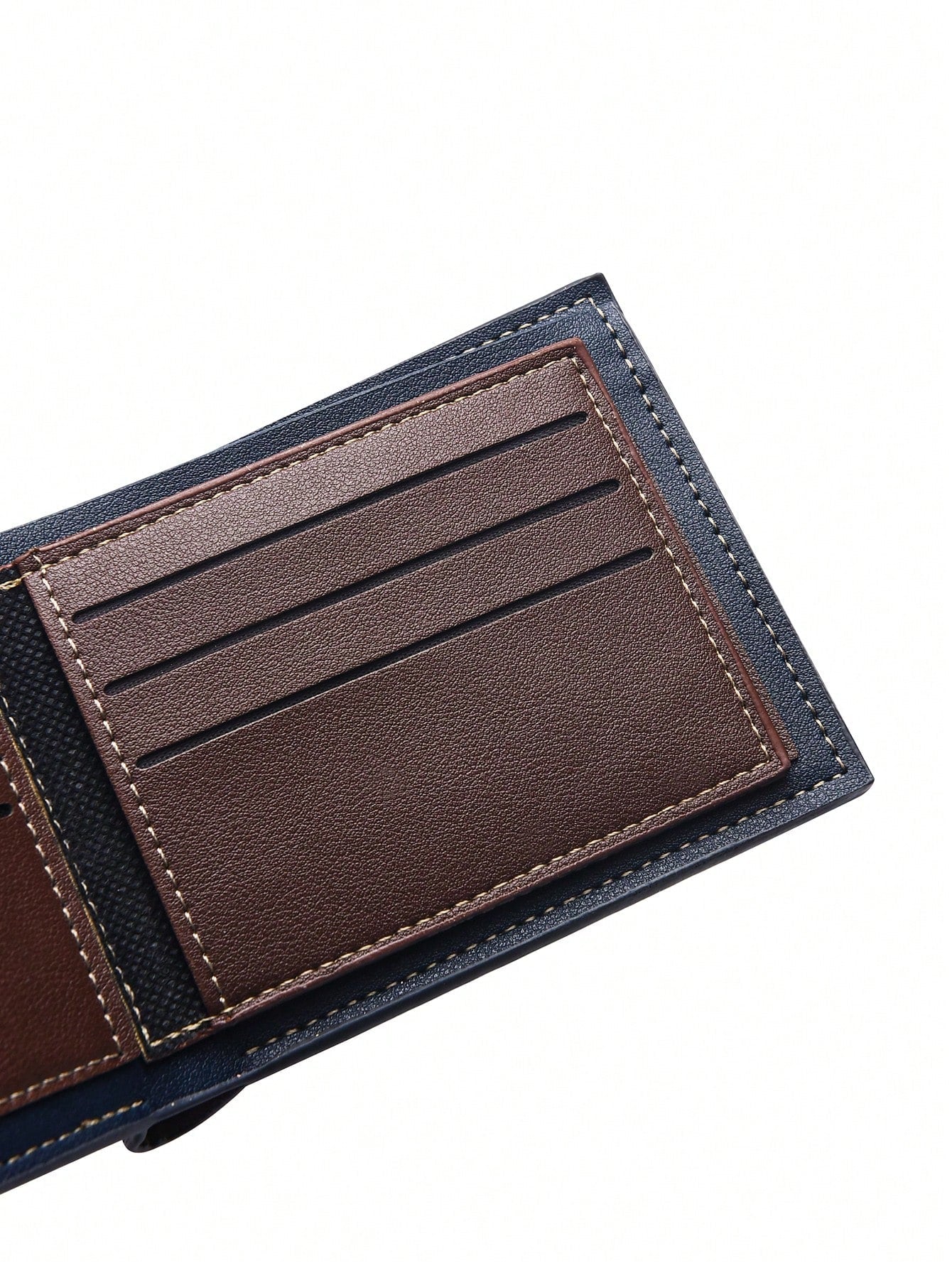 Men's Short Wallet With Multiple Card Slots, Fashionable And High-end, Coin Pocket With Zipper, Card And Id Holder