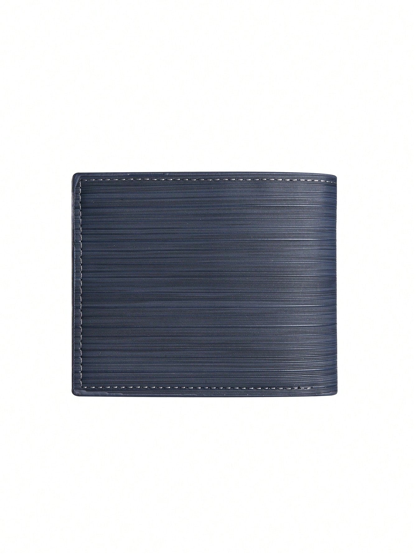 Men's Short Wallet With Multiple Card Slots, Fashionable And High-end, Coin Pocket With Zipper, Card And Id Holder