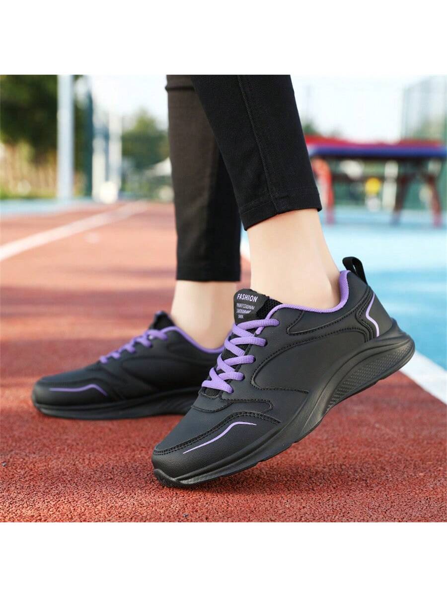 Autumn And Winter New Korean-style Women's Sports Shoes, Casual, Versatile, Waterproof, Soft-bottomed, Lightweight Sneakers For Students