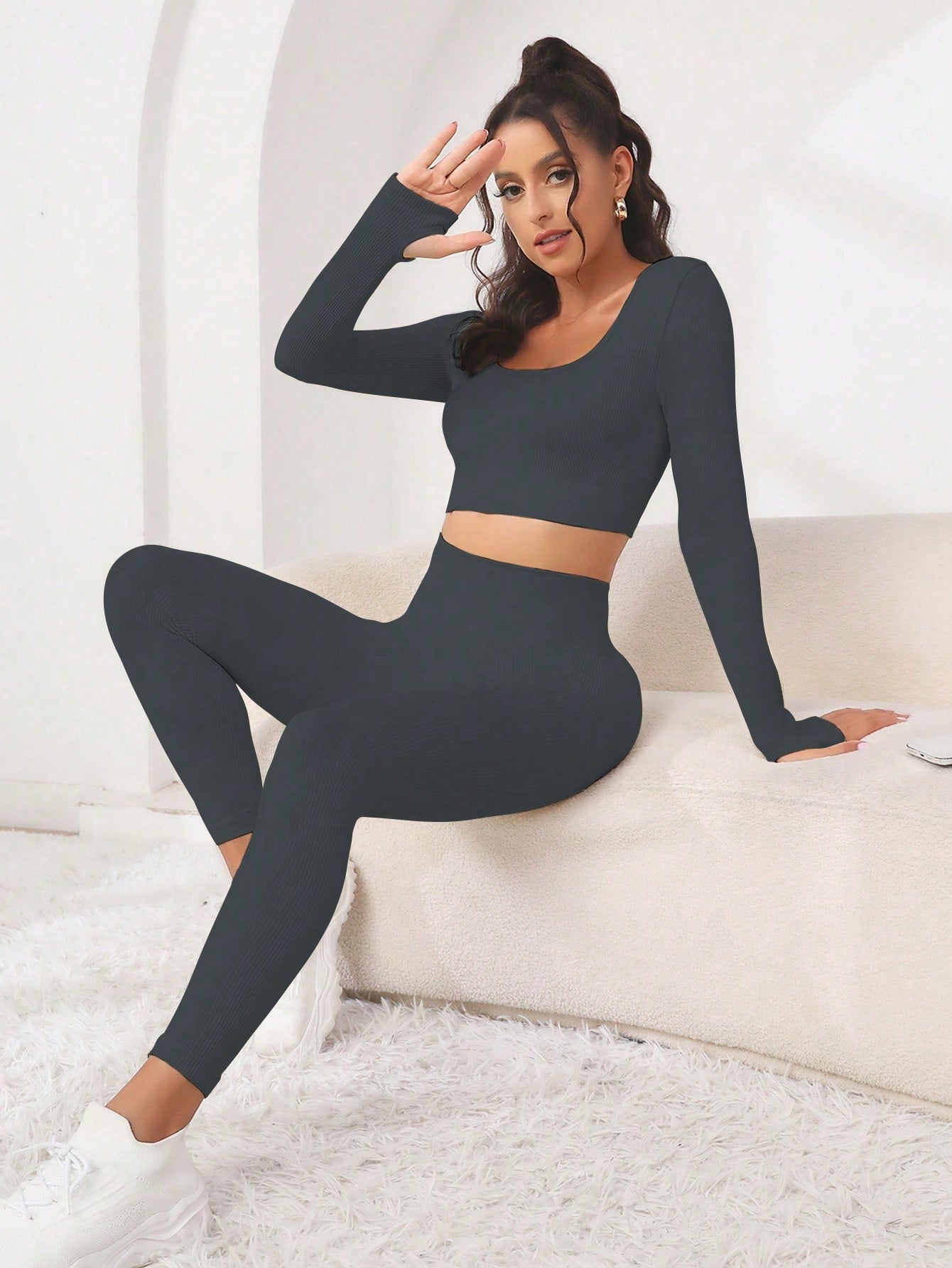 Seamless, High Elasticity Sports Set