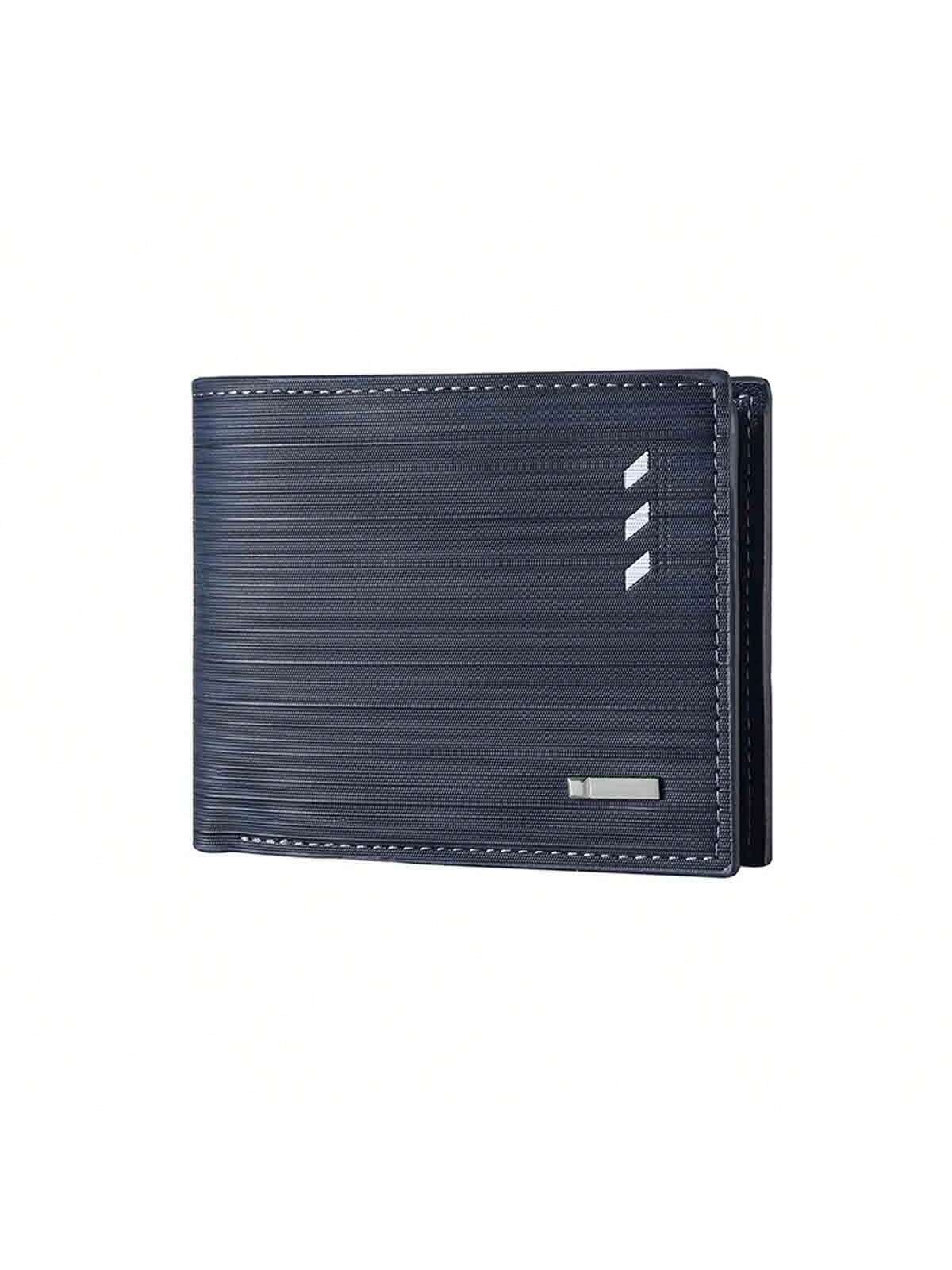 1pc Men's Short Wallet With Multi Card Slot, Horizontal Style, Business & Fashionable, Large Capacity