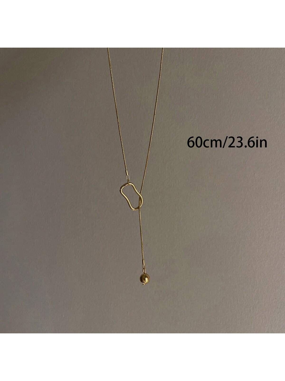 1 Knotted Sailor Knot Tassel Adjustable Necklace For Women With Cool Style And Long Sweater Chain For Daily Wear By Women