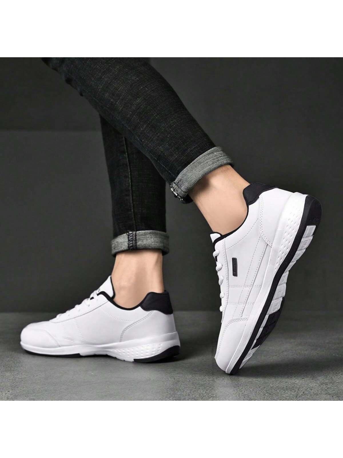 Men'S Fashionable Breathable Sneakers With Comfortable Soft Sole, Versatile Sports Shoes