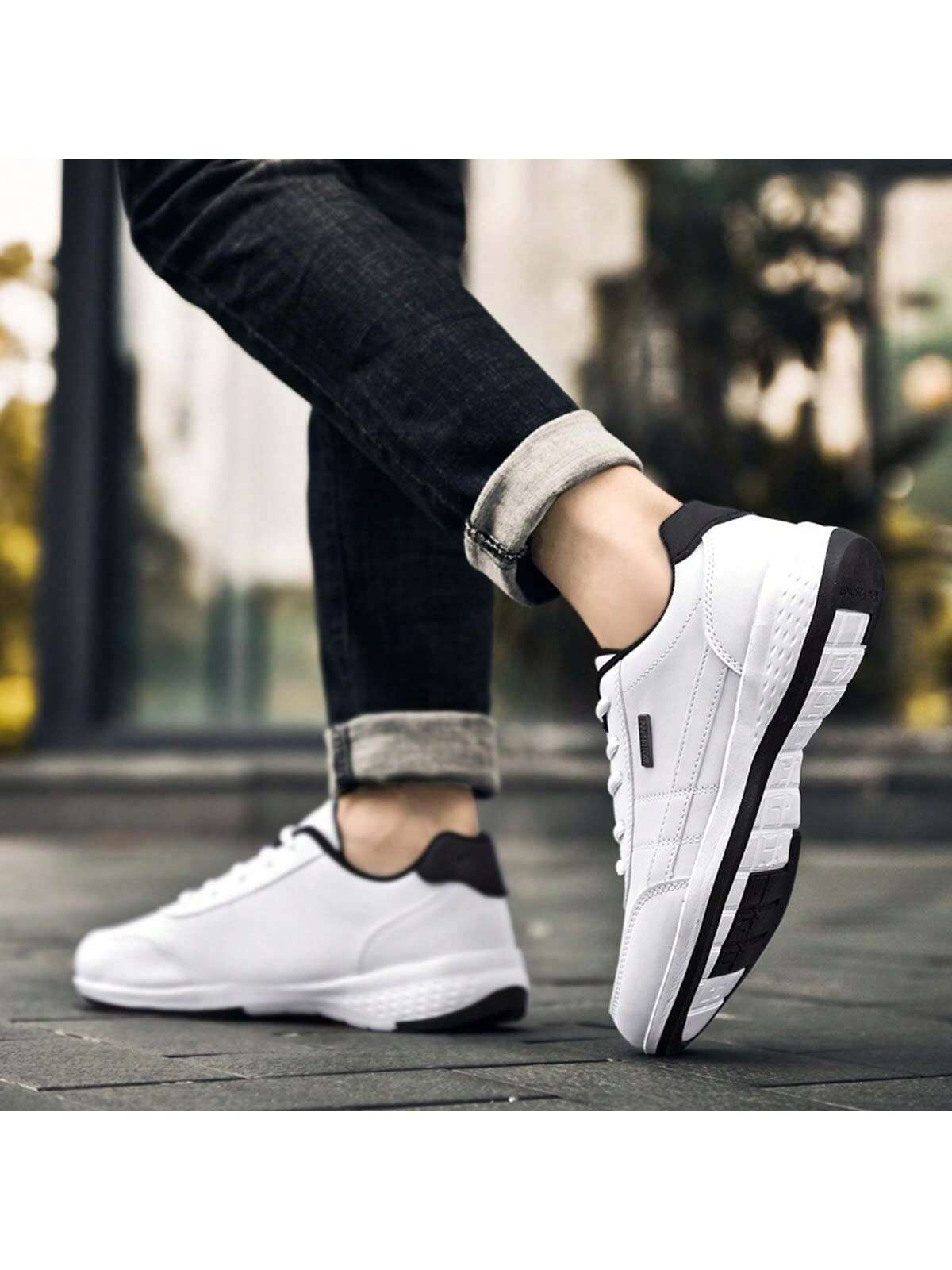 Men'S Fashionable Breathable Sneakers With Comfortable Soft Sole, Versatile Sports Shoes