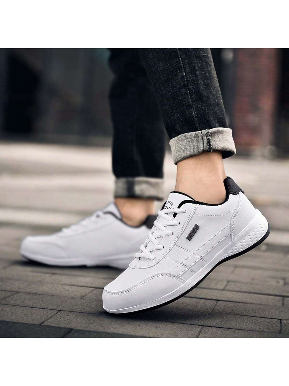 Men'S Fashionable Breathable Sneakers With Comfortable Soft Sole, Versatile Sports Shoes