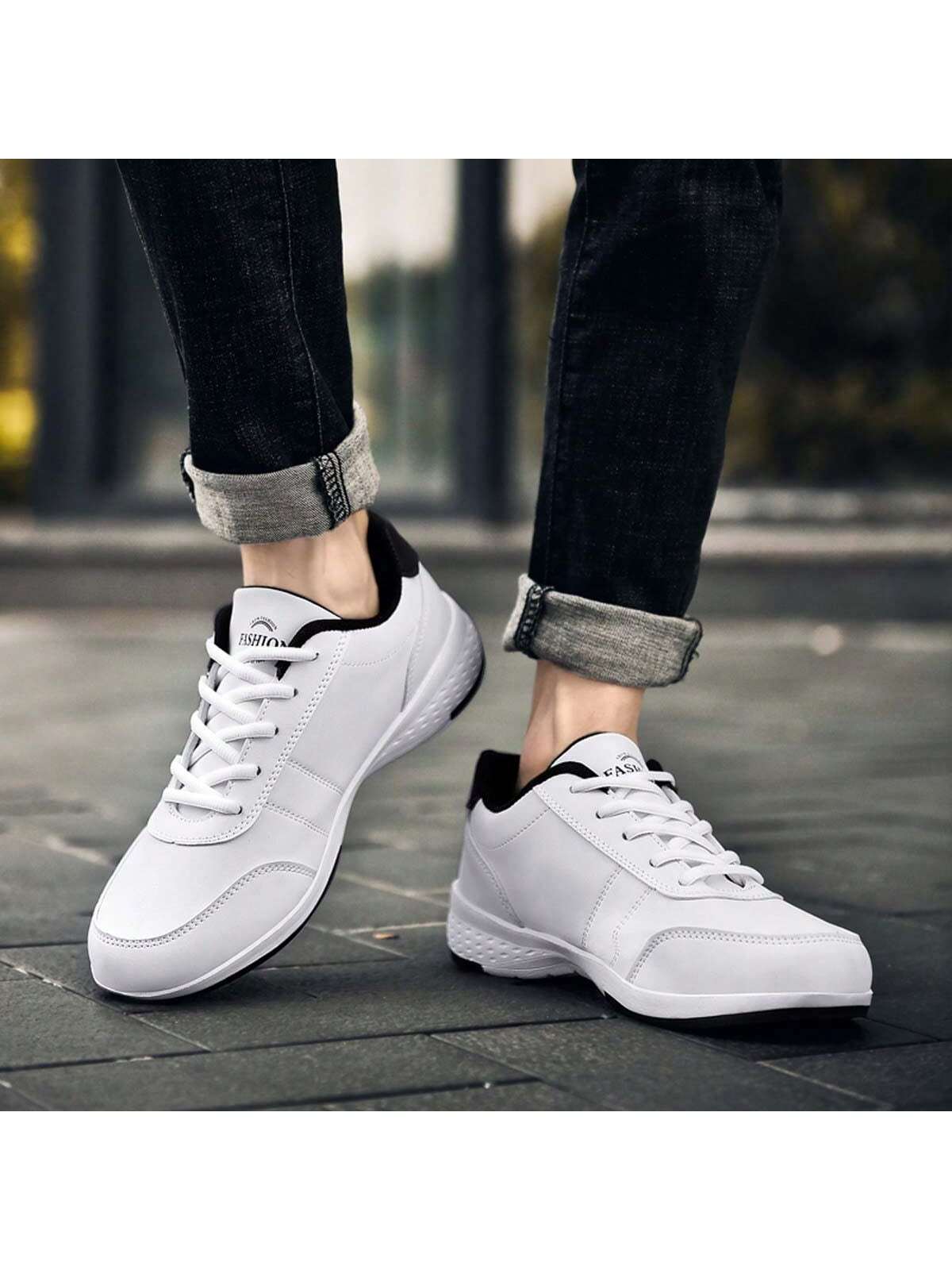 Men'S Fashionable Breathable Sneakers With Comfortable Soft Sole, Versatile Sports Shoes