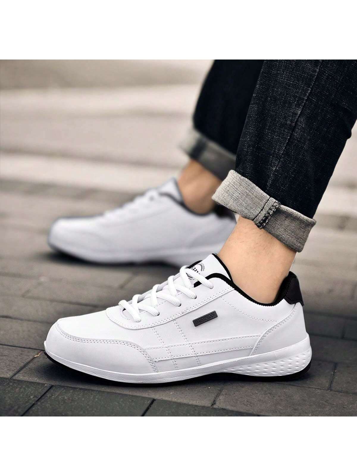 Men'S Fashionable Breathable Sneakers With Comfortable Soft Sole, Versatile Sports Shoes