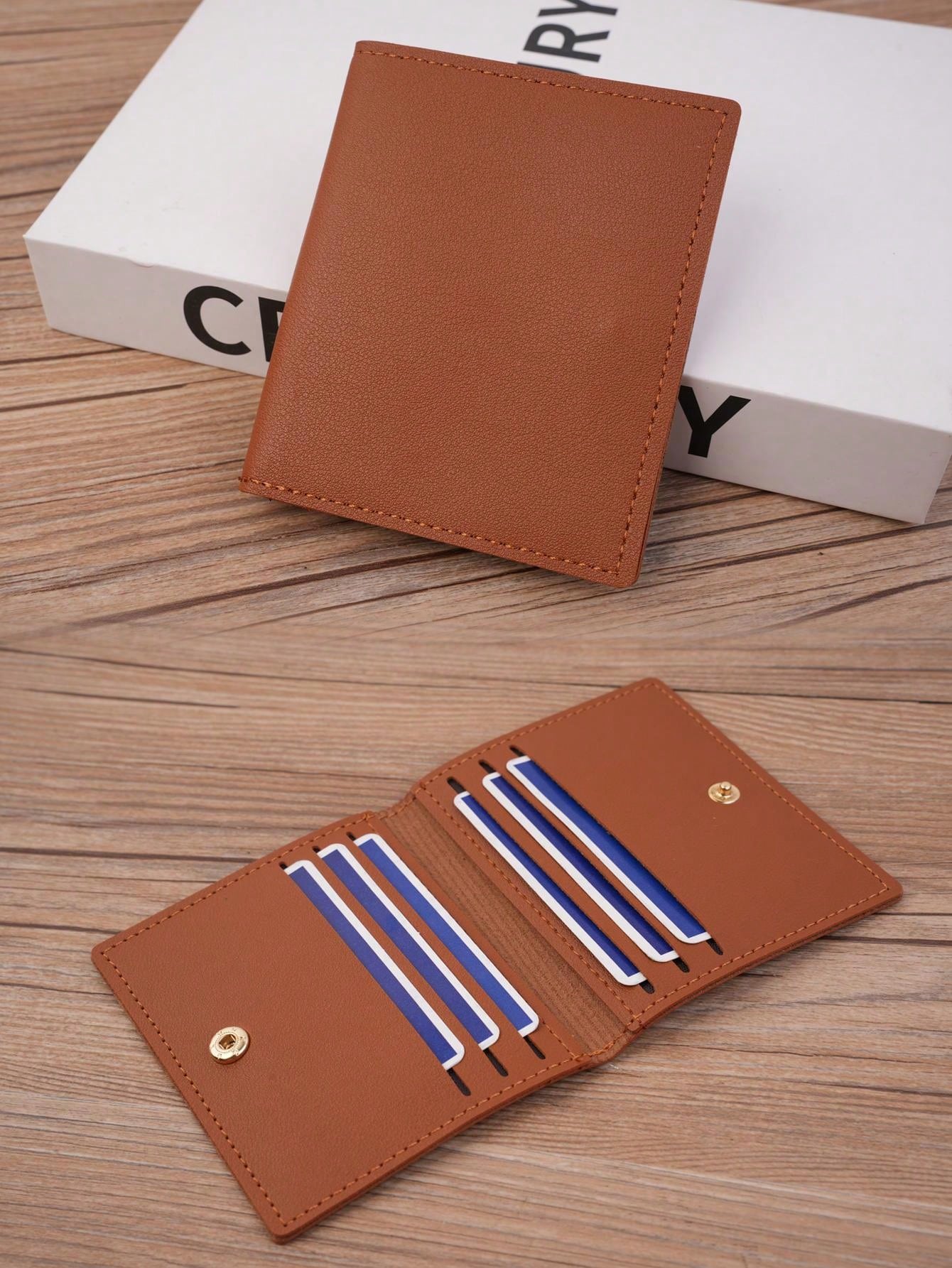 Men'S Card Bag, Men'S Credit Card Bag, Unisex Card Holder, Document Bag, 8 Card Slots, Men'S Card Holder, Simple Bank Card Treasure