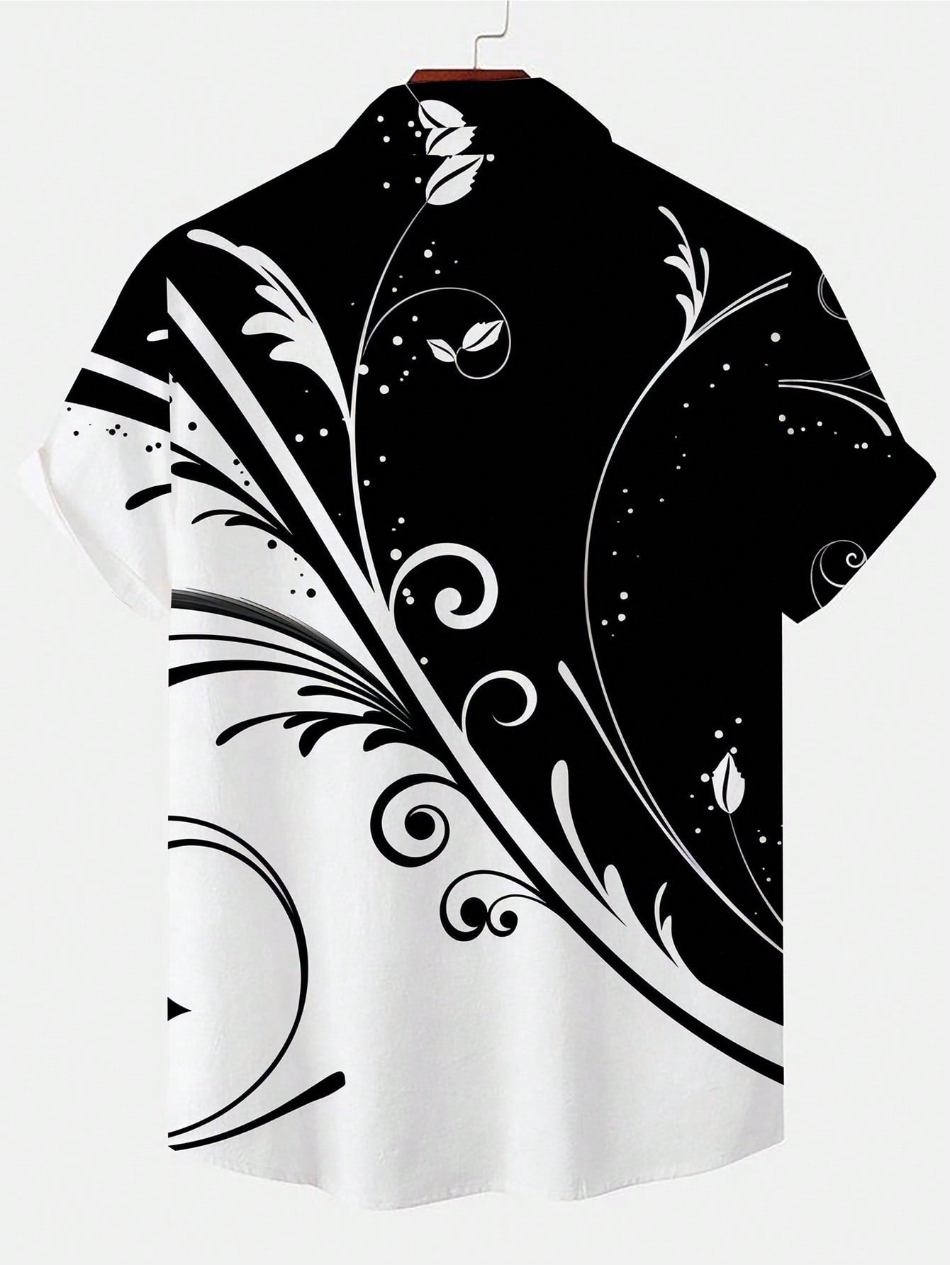 Men'S Graphic Print Short Sleeve Shirt