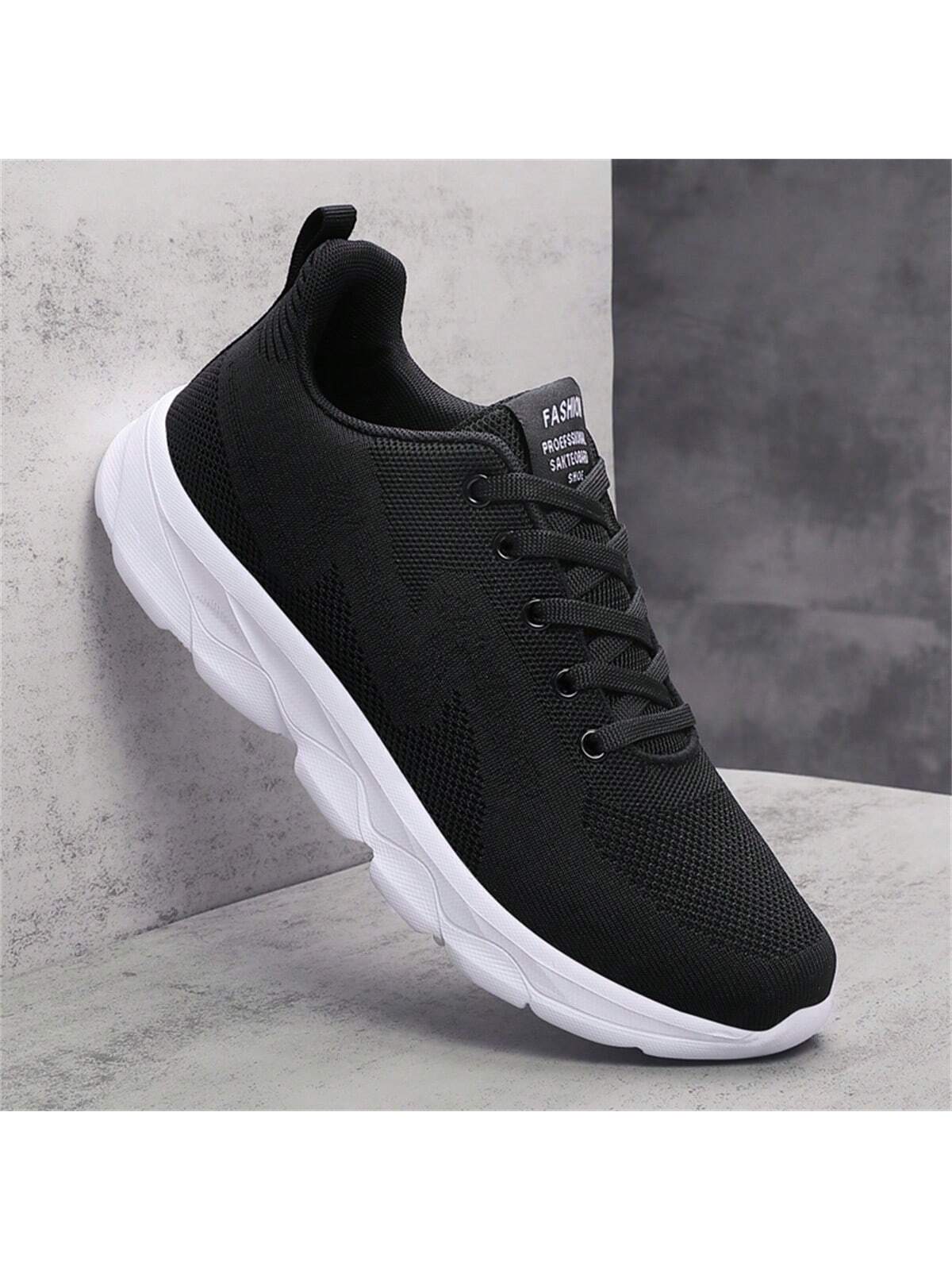 2023 New Arrivals Wholesale Men'S Plus Size Sport Shoes, Breathable Mesh Fashionable Thick-Soled Couples Running Shoes Suitable For Road Running, On Sale