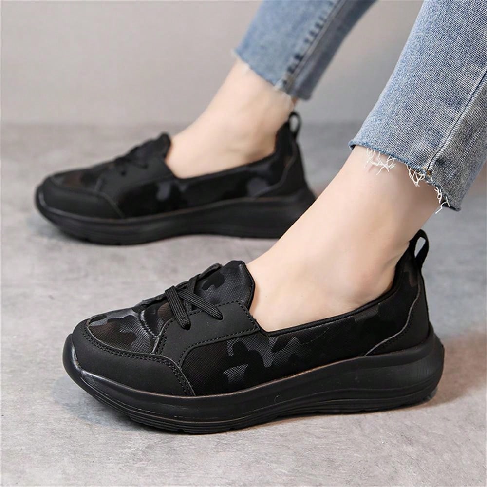 New Arrival Women'S Slip-On Shoes, Breathable Leather Flat Loafers, Suitable For All Seasons, Perfect For Traveling Or Long-Time Standing, Fashionable And Versatile For Walking