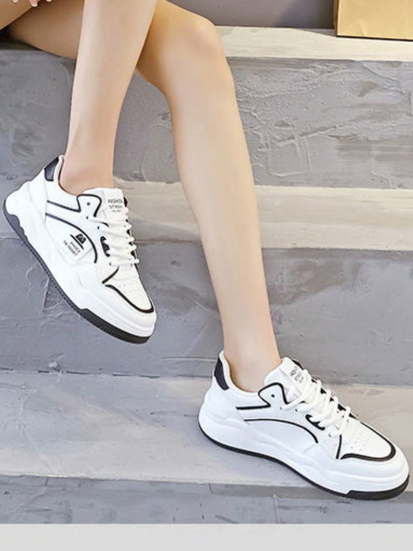 New Fashionable Sport Shoes For Women - Slip Resistant, Lightweight, Suitable For Running, Hiking. Simple, Elegant Design With Cute, Trendy And Personalized Elements. Ideal For Casual And Athletic Wears. Also Perfect For College Students.