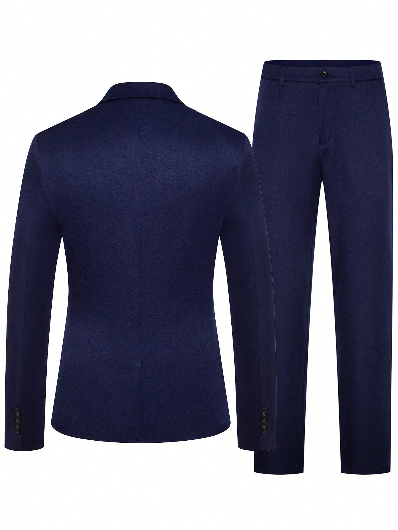 Manfinity Mode Men Single Breasted Blazer & Suit Pants