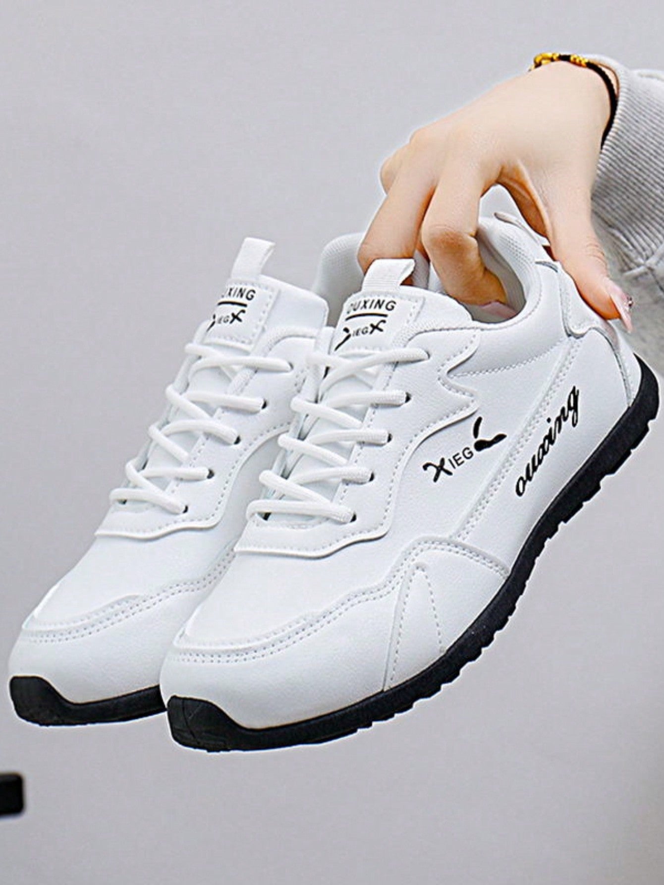 Fashionable Casual Sports Shoes For Women, Elegant, Gorgeous, Cute, College Style, Lightweight, Anti-Slip, Breathable, Suitable For Hiking, Running, Fitness And Other Sports And Leisure Activities