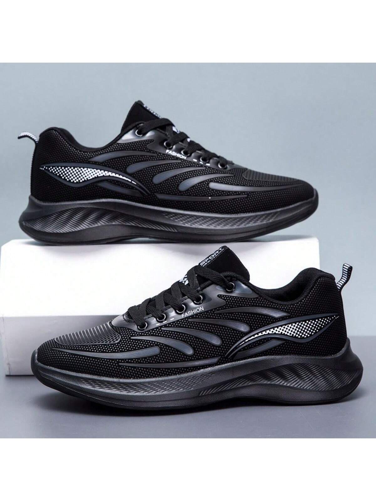 Men's Fashionable Waterproof Sneakers For Sports And Leisure Activities With Thick, Anti-Slip, Lightweight Sole And Durable Leather Surface