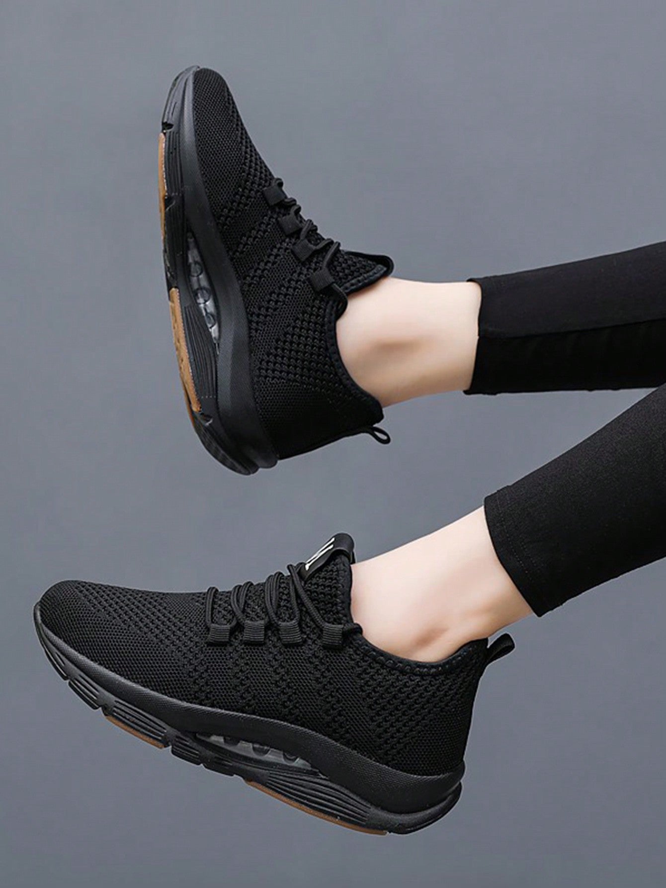 Women's Breathable Mesh Sneakers, Casual Lace Up Outdoor Shoes, Comfortable Low Top Shoes