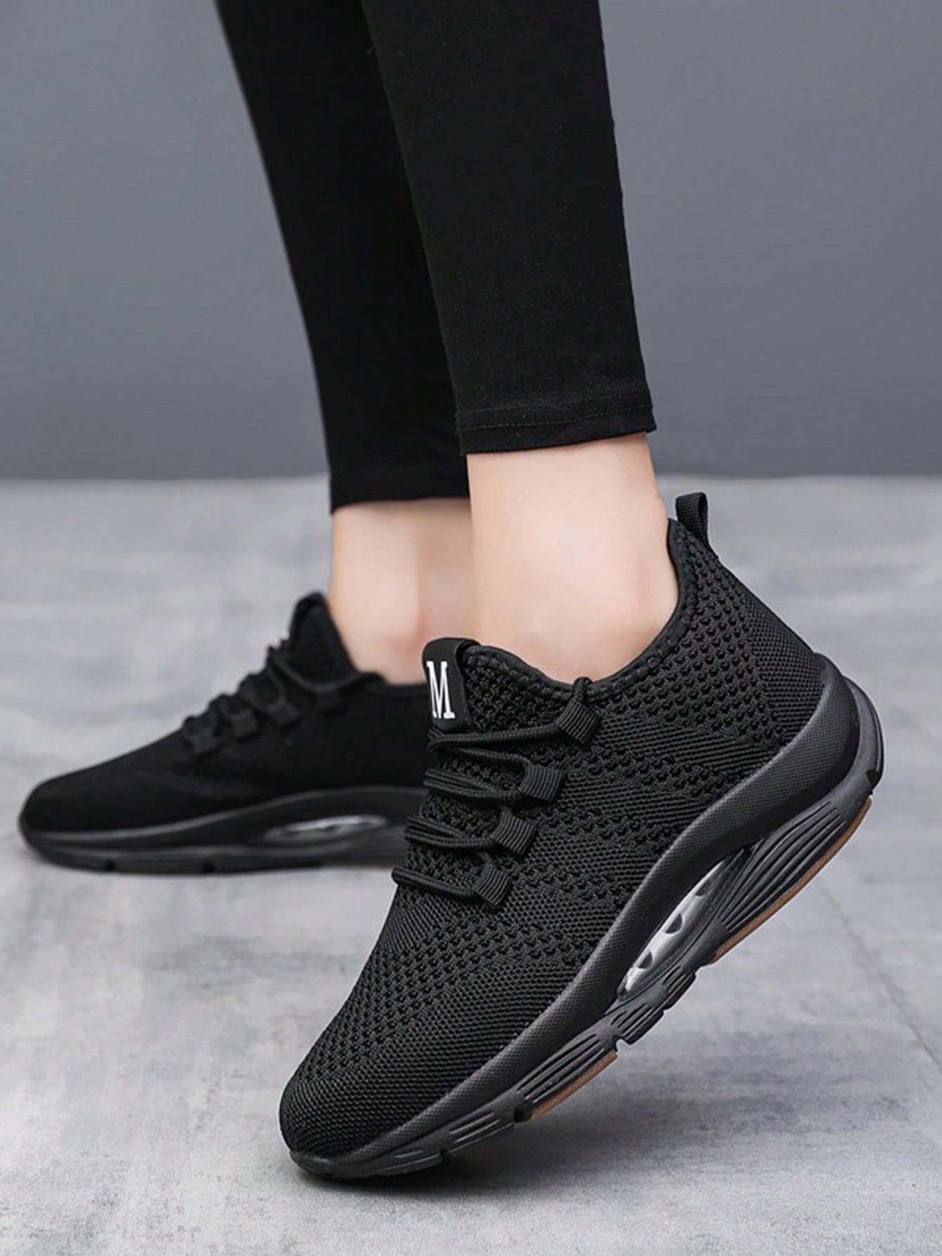 Women's Breathable Mesh Sneakers, Casual Lace Up Outdoor Shoes, Comfortable Low Top Shoes